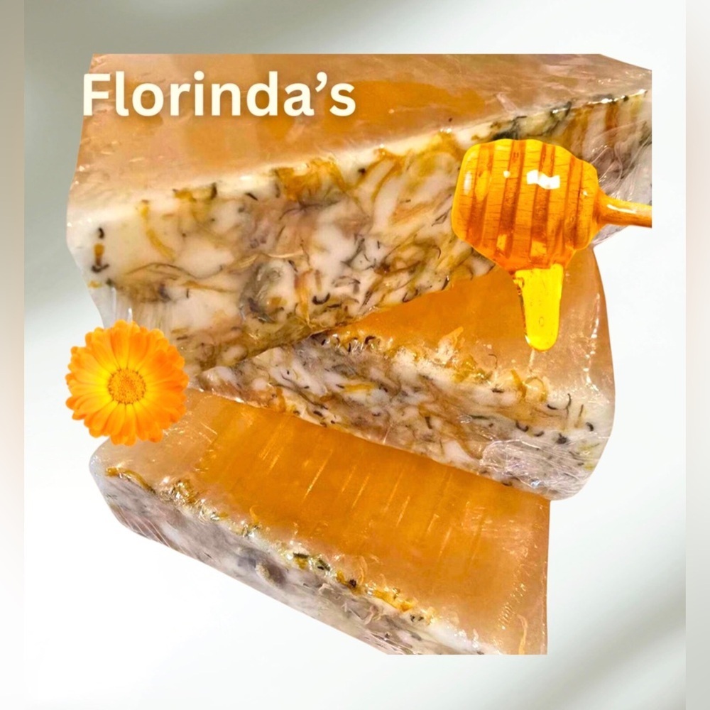 Florinda Calendula Honey Soap Handmade